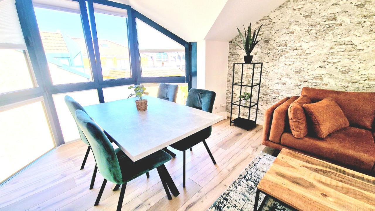 Industrie Stil Apartment Unweit Vom See Losheim Extérieur photo